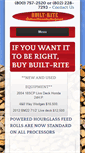 Mobile Screenshot of built-rite.com